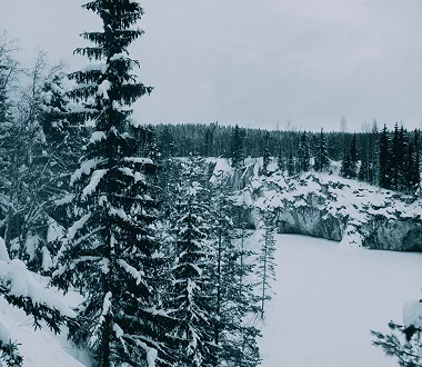 Карелия. Зима